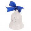 Orion Zvoneček keramika vánoční DOMKY, modrá (351822)