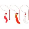 Flamingo Vánoční hračka pro kočky sněhulák/santa/sob (FLA-560679)