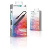 Connect IT USB-C hub, (1xUSB-A 3.0, 3xUSB-A 2.0), externí, antracitový (CHU-5050-AN)