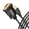 AXAGON ADS-1PQN, USB-A 2.0 - sériový RS-232 DB9-M FTDI adaptér / kabel 1.5m (ADS-1PQN)