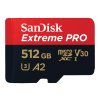 SanDisk microSDXC 512GB Extreme PRO + Rescue PRO Deluxe + SD adaptér (SDSQXCD-512G-GN6MA)