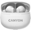 CANYON TWS8W Bluetooth bezdrátová sluchátka s mikrofonem, bílá (CNS-TWS8W)
