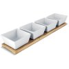 Lamart LT9020 Servírovací porcelánové misky Bamboo, 38 x 9 cm (42003023)