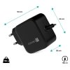 CONNECT IT C-Power Mini univerzální notebookový adaptér USB-C, PD 67W (CNP-1660-BK)