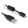 Delock kabel USB 2.0 k fotoaparátům Nikon 8pin UC-E6 USB 1,83m (82414) (82414)