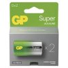 GP alkalická baterie SUPER D velké mono (LR20) 2pack (1013422200)