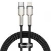 Baseus Cafule Series nabíjecí/datový kabel USB-C na Lightning PD 20W 2m, černá (CATLJK-B01)