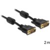 Delock připojovací kabel DVI-D 24+1 samec > samec 2 m (83190) (83190)