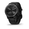 Garmin vívomove Sport, Slate/Black, silikonový řemínek (010-02566-00)