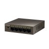 Tenda TEF1105P-4-63W PoE AT switch 4x PoE 802.3af/at, 5x 100Mb/s, PoE celkem 63W, fanless, PoE+ (TEF1105P-4-63W)