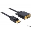 Delock kabel DisplayPort (samec) na DVI 24+1 (samec), 1m (82590) (82590)