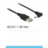 Delock Cable USB Power > DC 3.5 x 1.35mm Male 90° 1,5m (1805327)