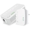 STRONG sada 2 adaptérů Powerline WF 1000 DUO MINI/ Powerline 1000 Mbit/s/ Wi-Fi 750 Mbit/s/ 1x LAN/ bílý (POWERLWF1000DUOMINI)