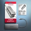AXAGON HMC-8HLSA, USB 5Gbps hub, 3x USB-A, HDMI 4k/60Hz, RJ-45 GLAN, SD/microSD, audio, PD 100W (HMC-8HLSA)