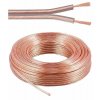 Kabely na propojení reprosoustav 99,9% měď 2x1,5mm2 50m (kjpr-01-50)