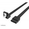 AKASA Proslim SATA kabel 90° - 100 cm (AK-CBSA09-10BK)
