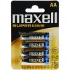 MAXELL Super alkalické baterie LR6 4BP AA, blistr 4ks (LR6 4BP AA)