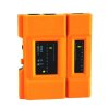 DATACOM Cable Tester LED (RJ45,12,11) ORANGE s reg.rychlosti testu (4585)