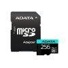 ADATA Premier Pro microSDXC 256GB Class 10 UHS-I U3 100/80MB/s + SD adaptér (AUSDX256GUI3V30SA2-RA1)