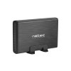 Natec Externí box pro HDD 3,5" USB 3.0 Rhino, černý, včetně napájecího adaptéru (NKZ-0448)