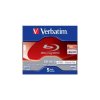 BD-RE VERBATIM DL Blu-Ray,Jewel,2x,50GB,(5-pack) (43760)