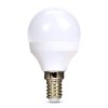 Solight LED žárovka, miniglobe, 4W, E14, 3000K, 340lm, bílé provedení (WZ415-1)