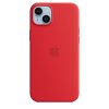 Apple iPhone silikonový kryt s MagSafe na iPhone 14 Plus, červený (PRODUCT)RED (mpt63zm/a)