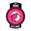 Kiwi Walker Házecí a plovací kruh z TPR pěny, růžová, 18 cm (8596075002510)