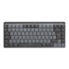 Logitech MX Mechanical Mini, US, Klikací spínače, černá/grafitová (920-010782)