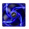 EVOLVEO 12L1BL ventilátor 120mm, 4 LED modrý, 3pin (FAN 12 BLUE)