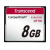 Transcend Compact Flash 8GB 170x Industrial (TS8GCF170) (TS8GCF170)