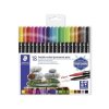 STAEDTLER Permanentní popisovače "Twin-tip", 18 barev, 0,4/2,0 mm, oboustranné 3187 TB18 (TS3187TB18)