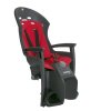 dětská sedačka HAMAX SIESTA PLUS polohovací s adaptérem na nosič - šedá/červená (H552505)