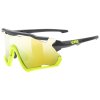 Uvex Sportstyle 228, black limet mat/mirror yellow (00084168)