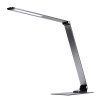 Solight LED stolní lampička stmívatelná, 11W,  změna chromatičnosti, broušený hliník, stříbrná (WO51-S)