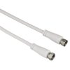 Hama SAT propojovací kabel F-vidlice - F-vidlice, 90 dB, 10m (122437)