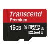 Transcend microSDHC 16GB Class10 UHS-I Premium (TS16GUSDCU1)