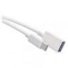 Datový OTG kabel USB-A 3.0 / USB-C 3.0 s funkcí redukce, 15cm, bílý (SM7054)