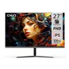 CHiQ 27" UltraSlim monitor 27F650R FHD, 100 Hz, Frameless, repro, černý (27F650R)