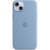 Apple iPhone 15 Plus Silicone Case s MagSafe - Winter Blue (MT193ZM/A)