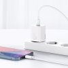 Baseus Super SI set adaptéru USB-C 20W a kabelu USB-C do Lightning 1m, bílá (TZCCSUP-B02)