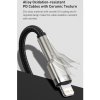 Baseus Cafule Series nabíjecí/datový kabel USB-C na Lightning PD 20W 2m, černá (CATLJK-B01)