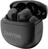 CANYON TWS8B Bluetooth bezdrátová sluchátka s mikrofonem, černá (CNS-TWS8B)