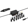 Avacom QuickTIP-CAR 65W - univerzální autoadaptér pro notebooky + 13 konektorů (ADDC-UNV-A65W)