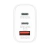 SKROSS USB A+C nabíjecí adaptér Power charger 65W GaN EU, Power Delivery, typ C (DC57-PD65)