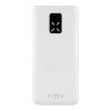 Powerbanka FIXED Zen 20 s LCD displejem a výstupem PD 20W, 20 000 mAh, bílá (FIXZEN-20-WH)