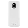 Powerbanka FIXED Zen 20 s LCD displejem a výstupem PD 20W, 20 000 mAh, bílá (FIXZEN-20-WH)