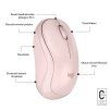 Logitech M240 Silent Bluetooth Mouse Rose (910-007121)