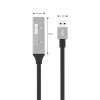 PremiumCord USB 3.2 repeater a prodlužovací kabel Male-Female, 5Gbps Aluminium 20m (ku3rep20al)