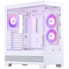 Phanteks XT View Tempered Glass Windows, D-RGB, bílá (PH-XT523V1_DWT01)